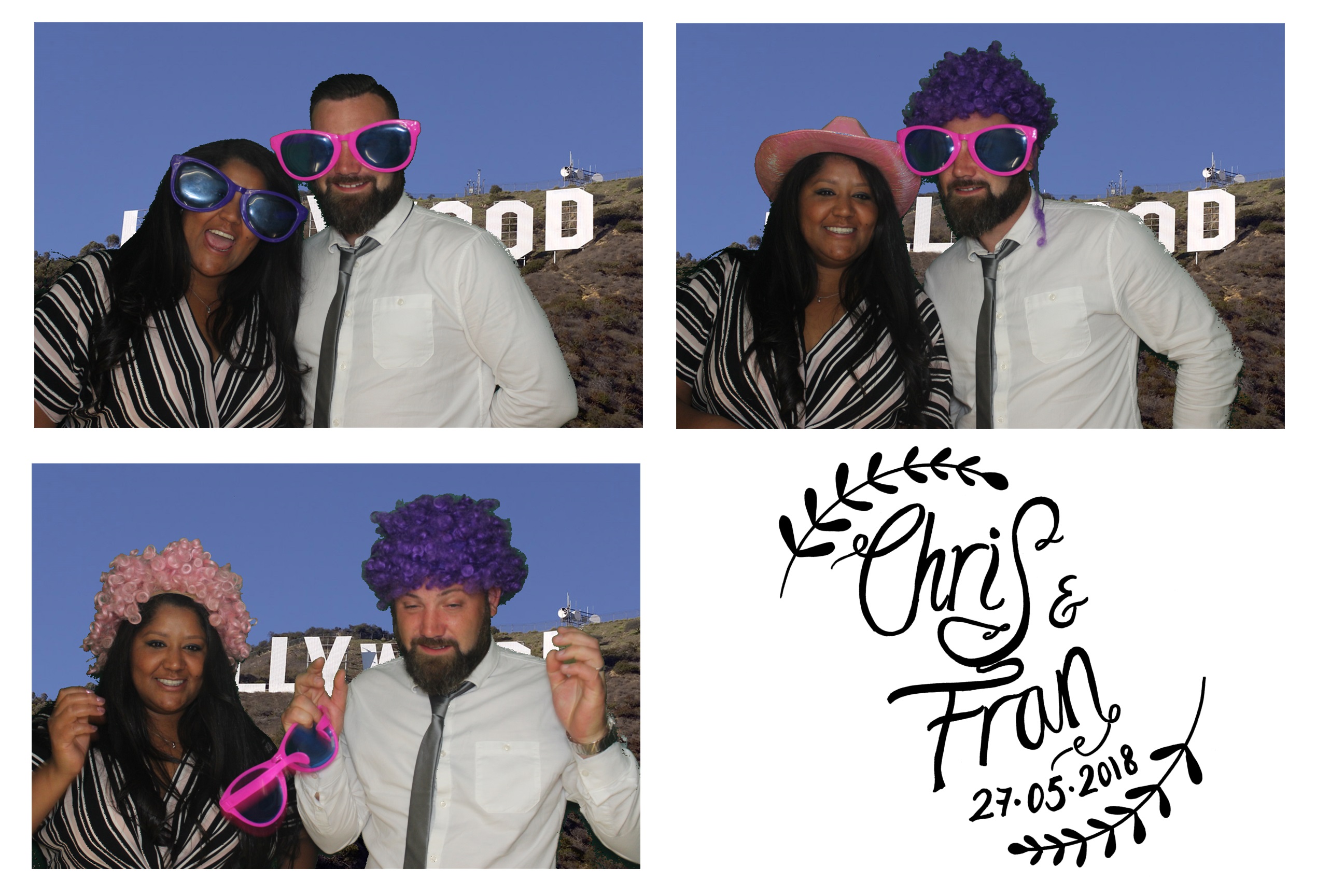 Chris & Fran | View more photos from the event at images.mobile-photo-booth.com/u/MobilePhotoBoothUK/Chris-Fran